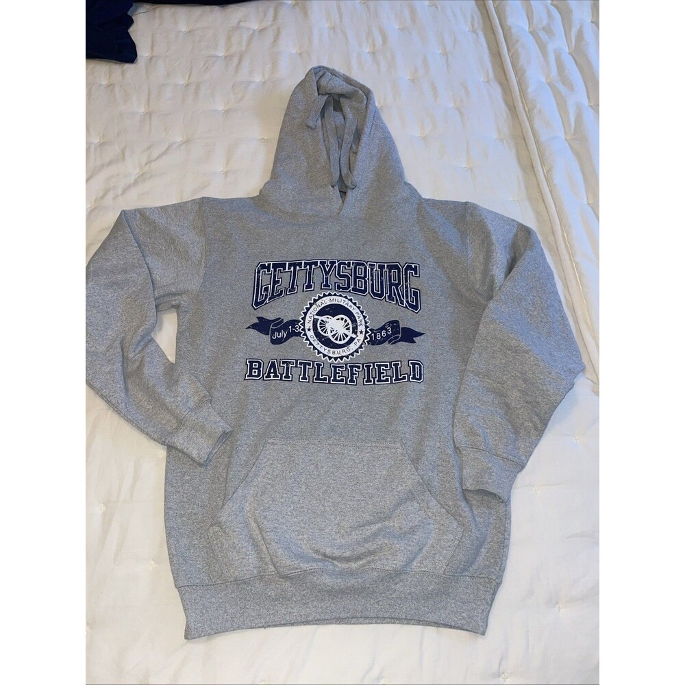 GETTYSBURG BATTLEFIELD CRACKLE Adult Small HOODIE